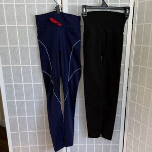 Two Pairs Fabletics Leggings Size Small
